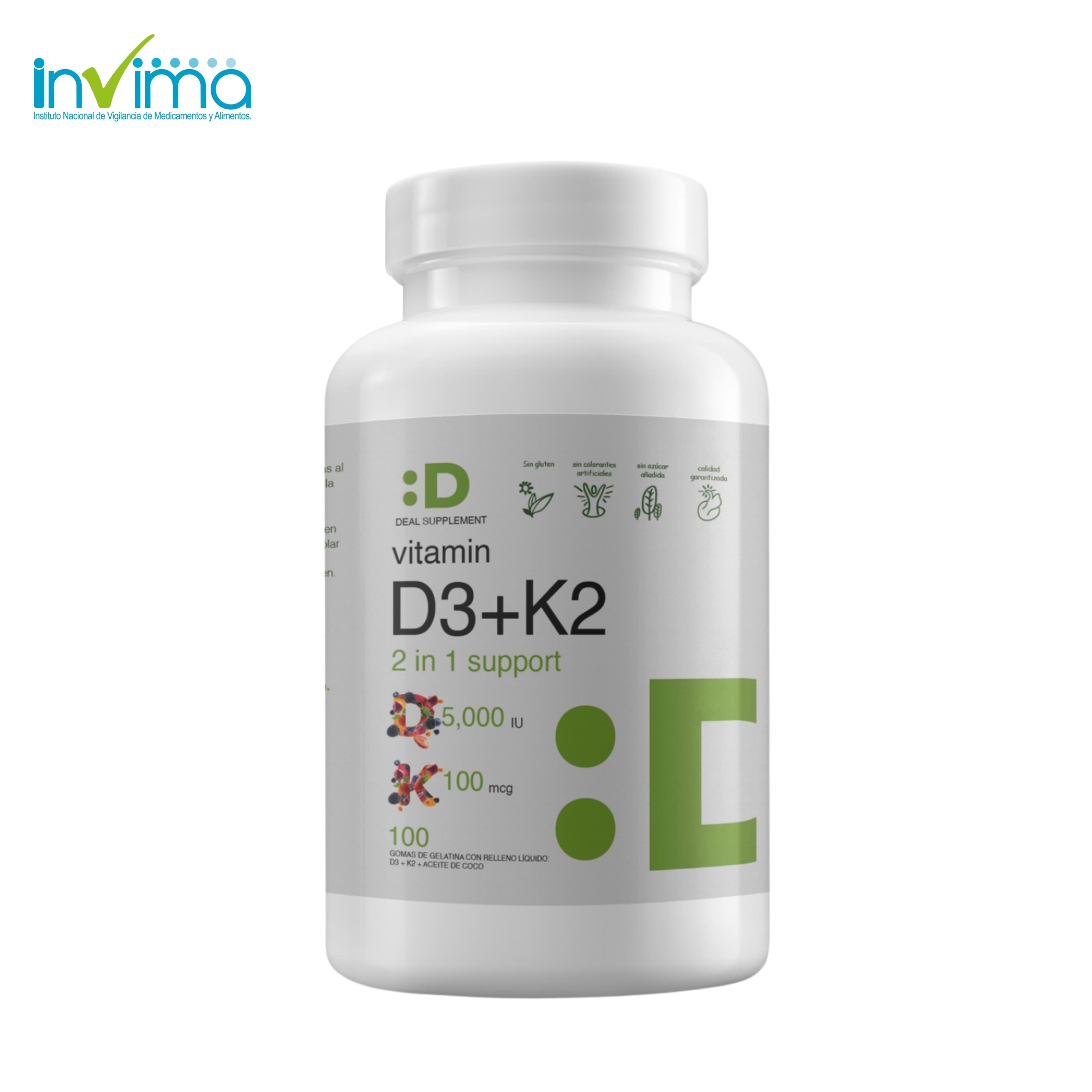Vitamina D3 + K2 x 100 :D