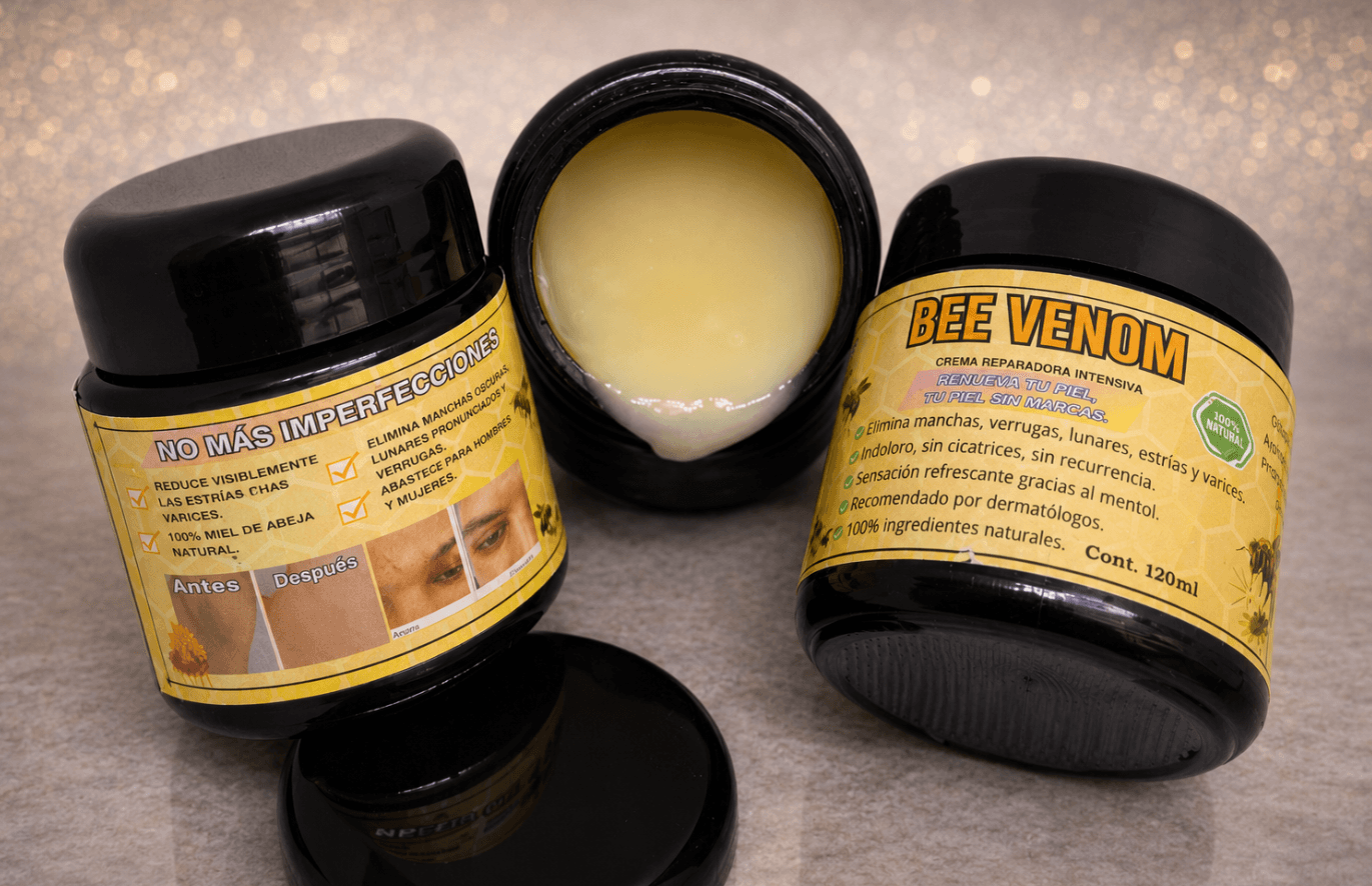 CREMA BEE VENOM CICATRICES Y MANCHAS
