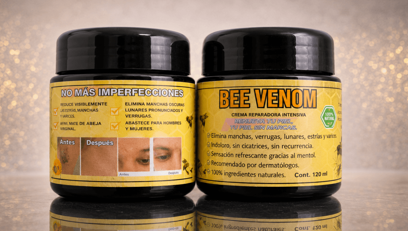 CREMA BEE VENOM CICATRICES Y MANCHAS