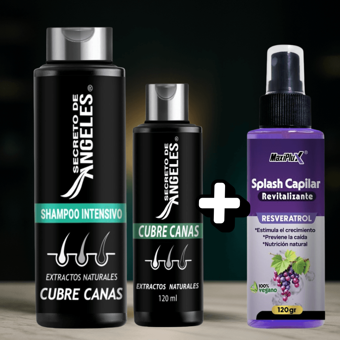 SHAMPOO CUBRECANAS + SPLAS CAPILAR RESVE