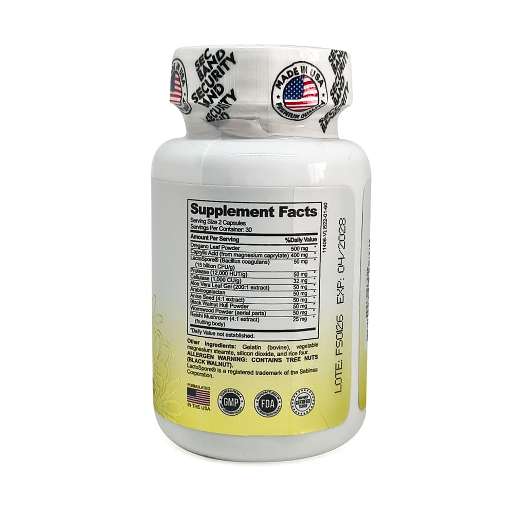 Candida Cleanse 60 Cápsulas