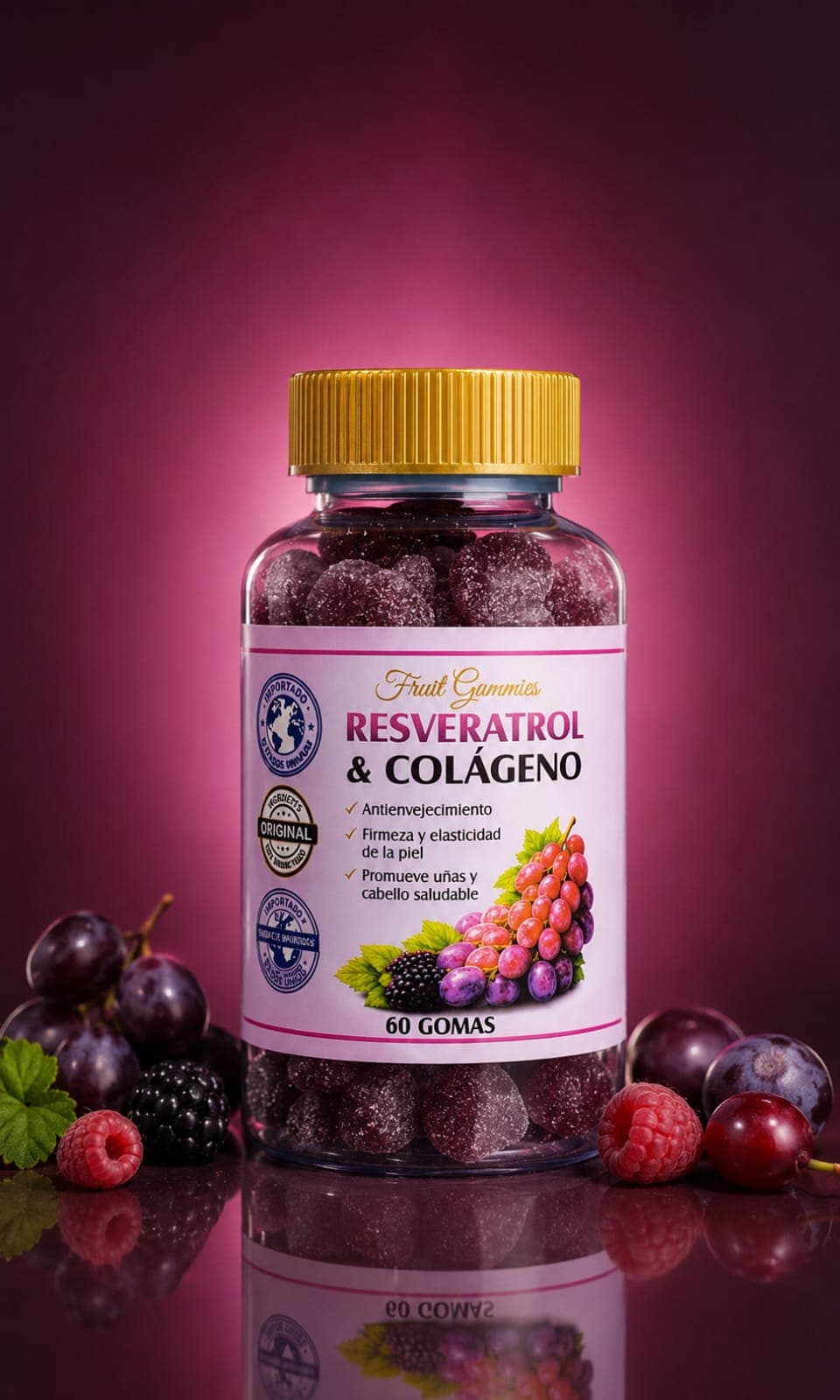GOMITAS COLAGENO Y RESVERATROL