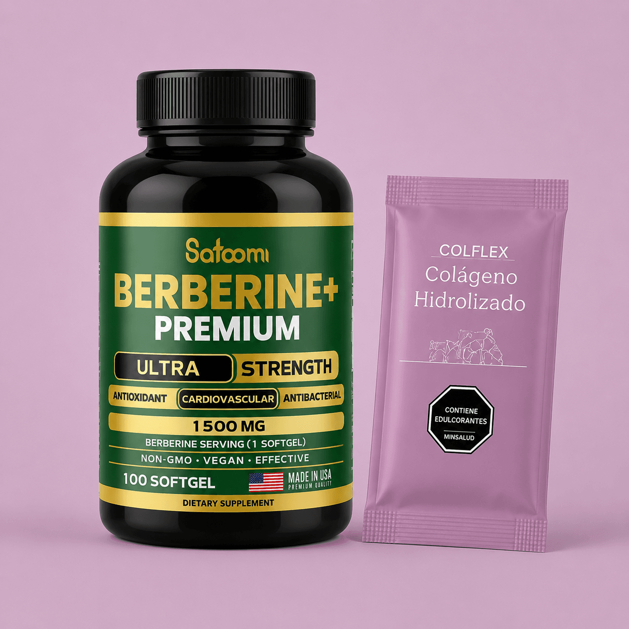 Berberine S x1 +Obsequio Sobre colageno