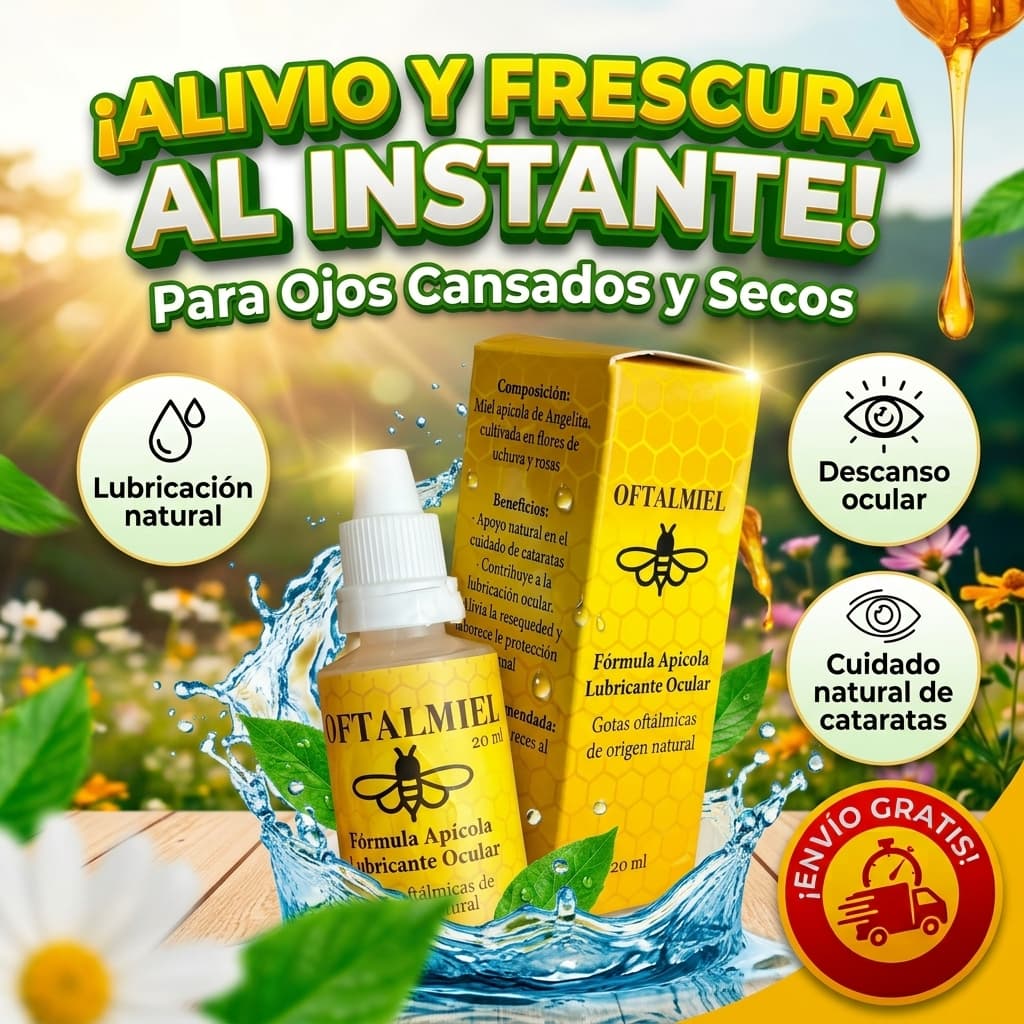 GOTAS OFTALMIEL CUIDADO Y LUBRICACIÓN OCULAR
