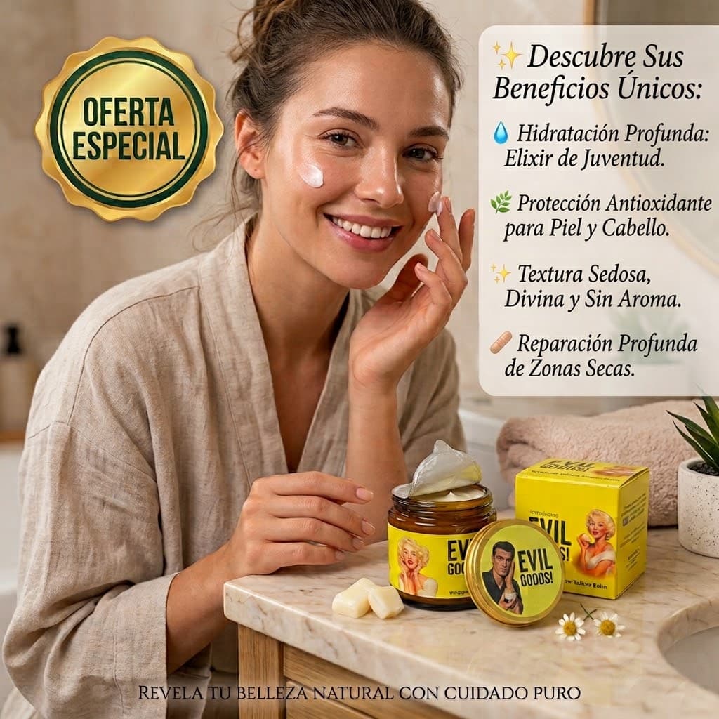 CREMA EVIL GOODS DE 100 ML Y OBSEQUIO