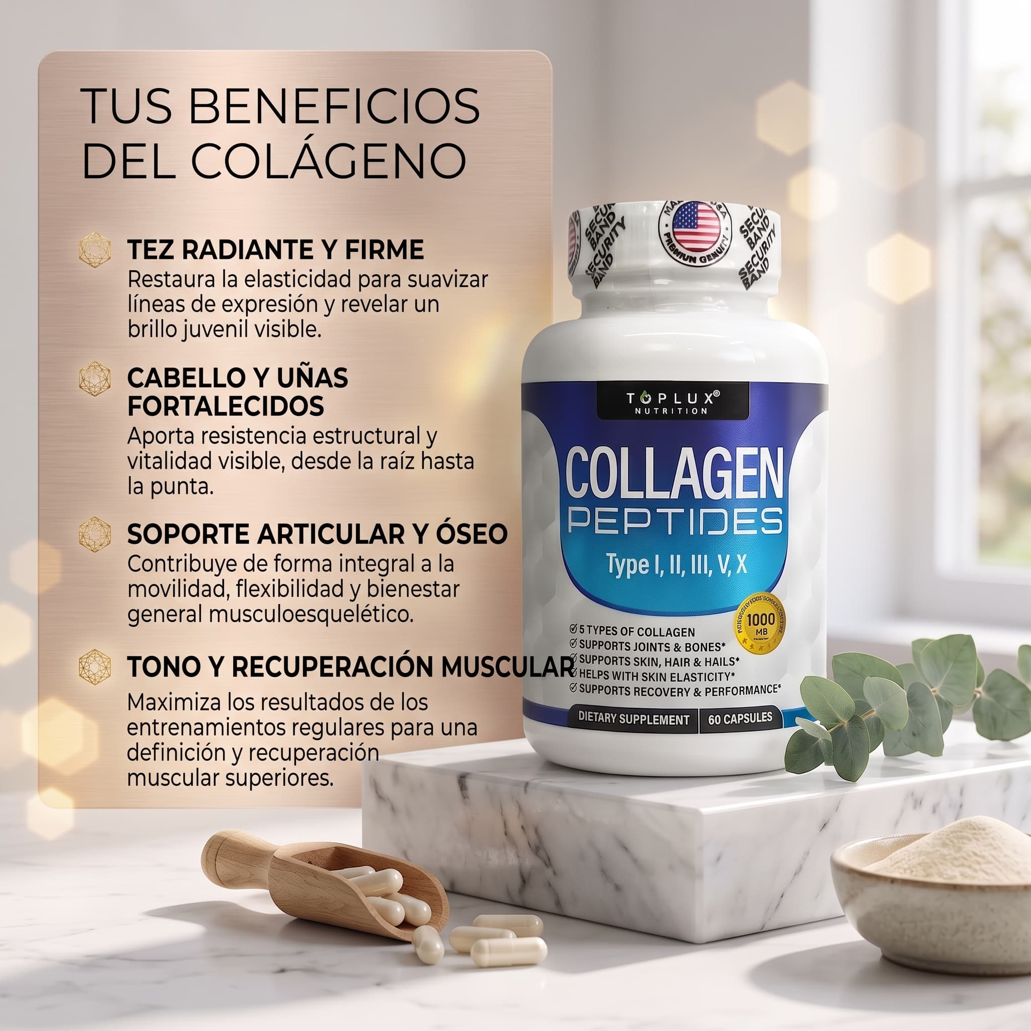 Colageno Peptides | 90 Cápsulas