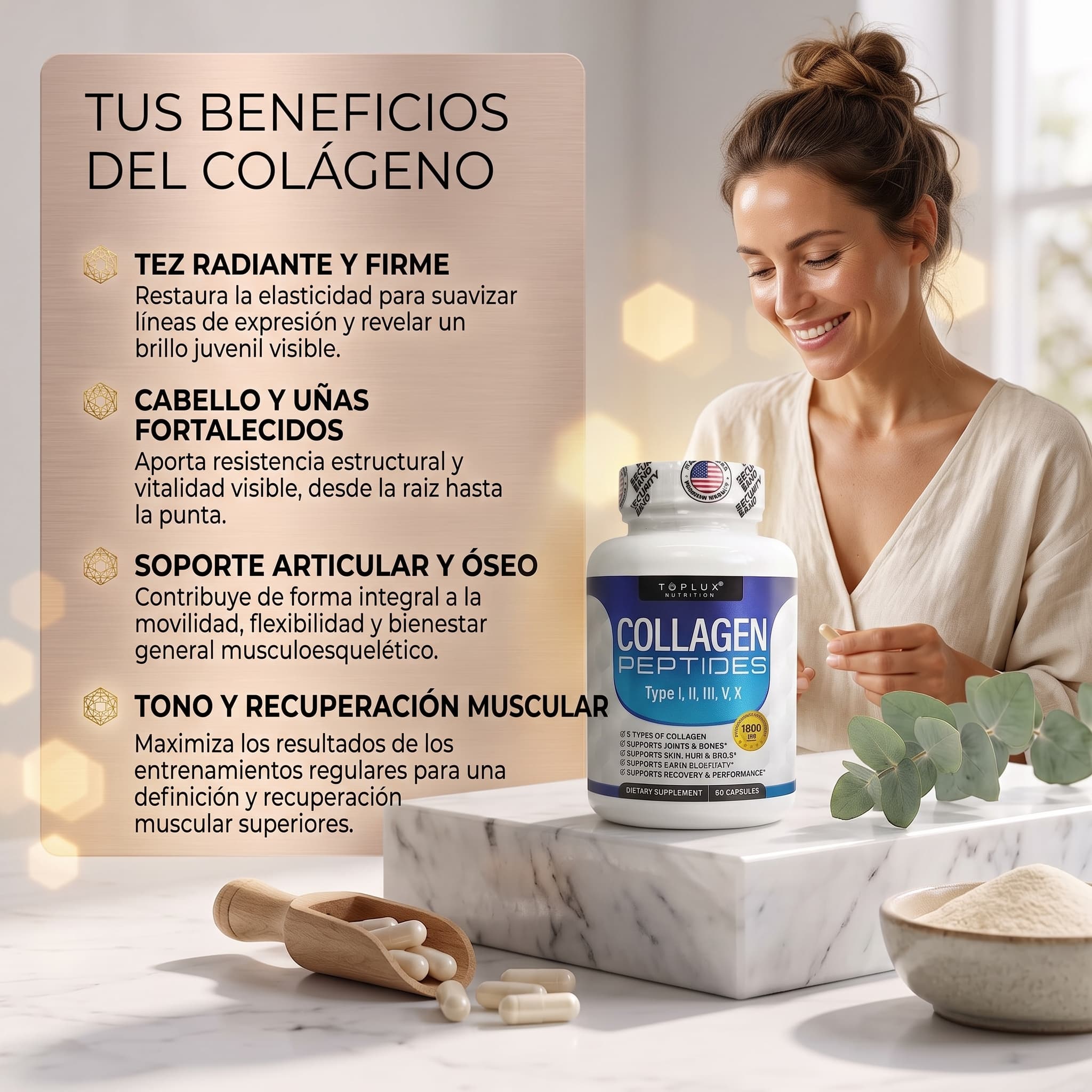Colageno Peptides | 90 Cápsulas