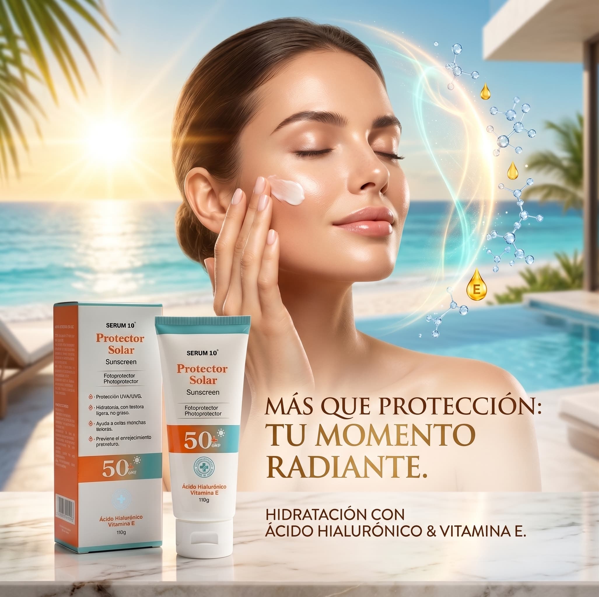 PROTECTOR SOLAR VITAMINA E SERUM 10