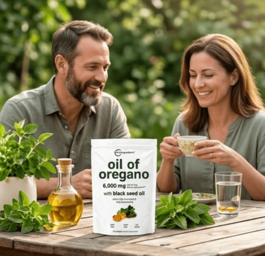 🌿 Aceite de Orégano + Semilla Negra | 6000 mg