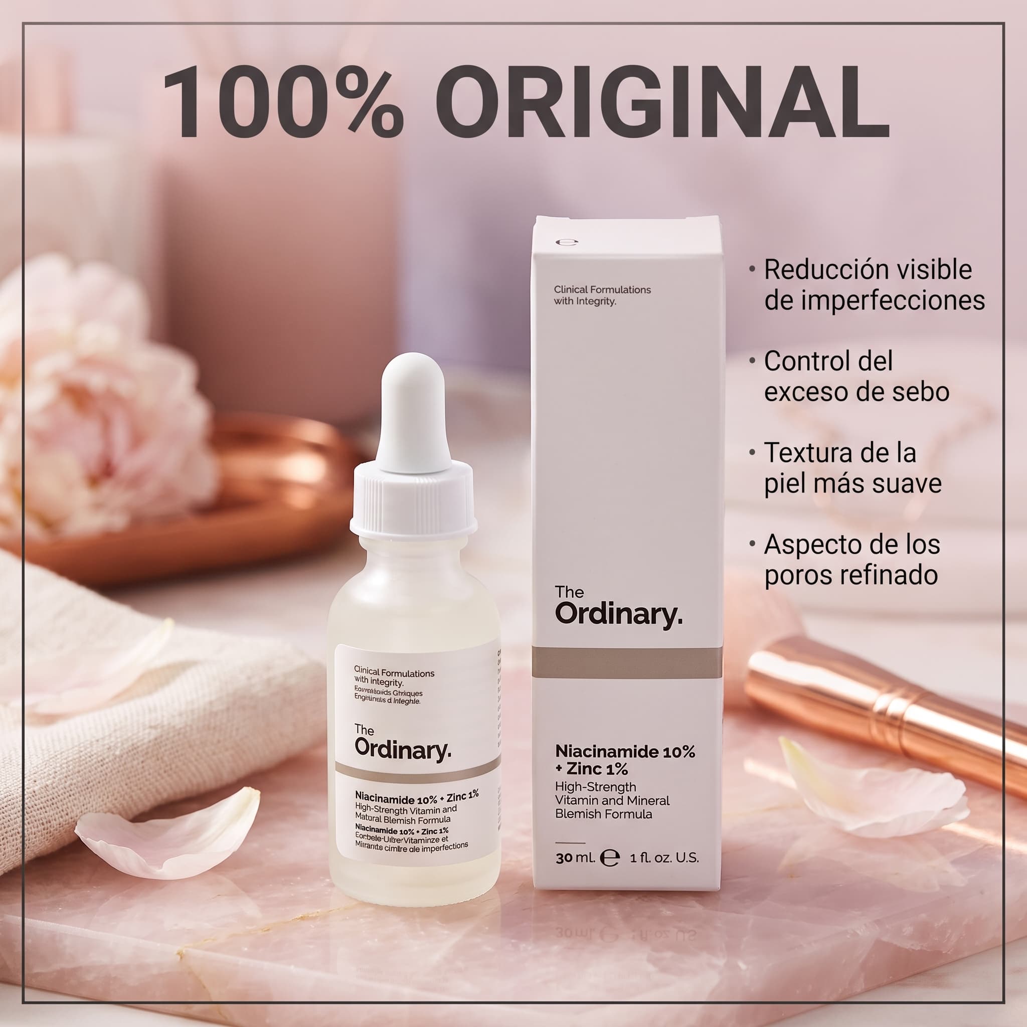 NIACINAMIDA 10% + ZIN THE ORDINARY