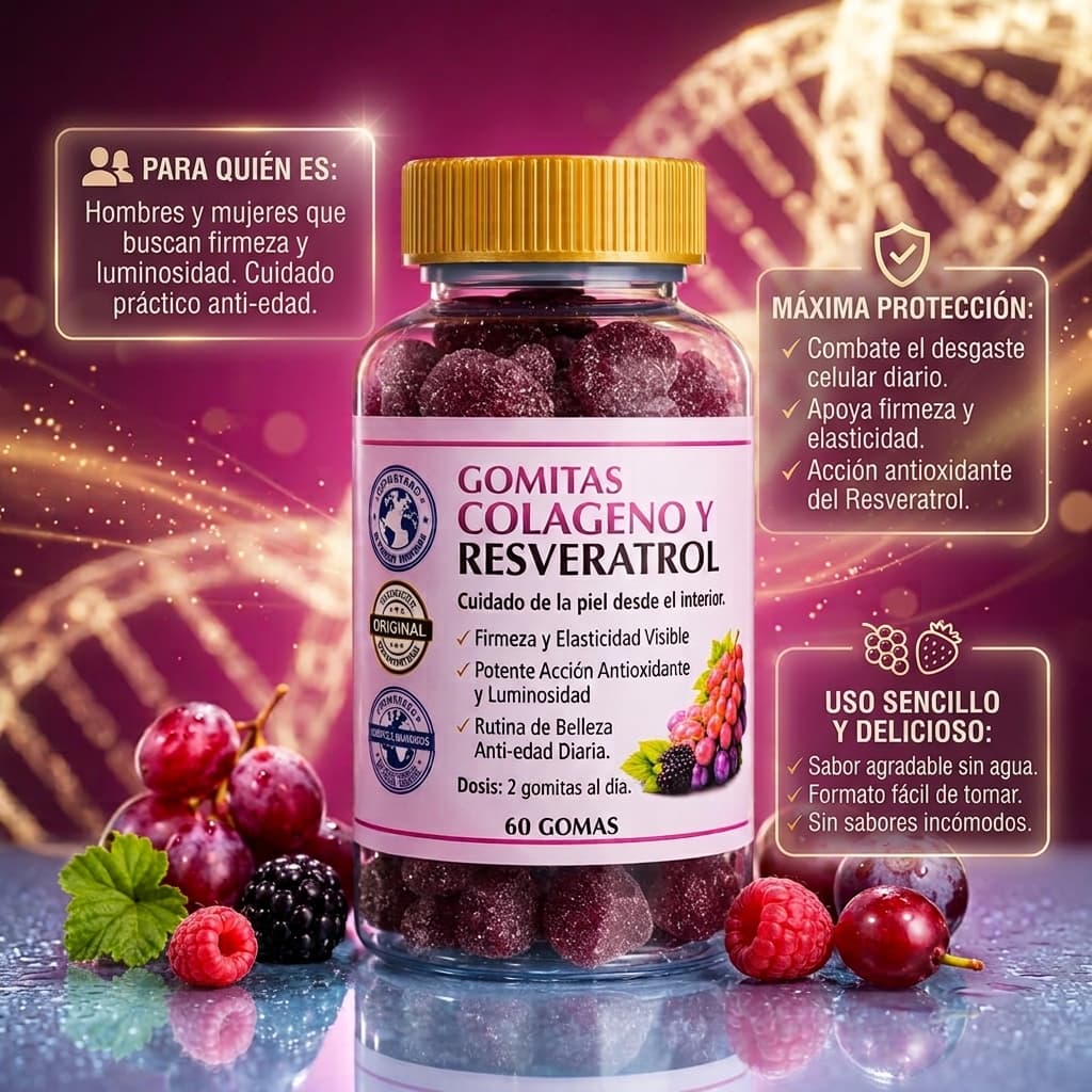 GOMITAS COLAGENO Y RESVERATROL