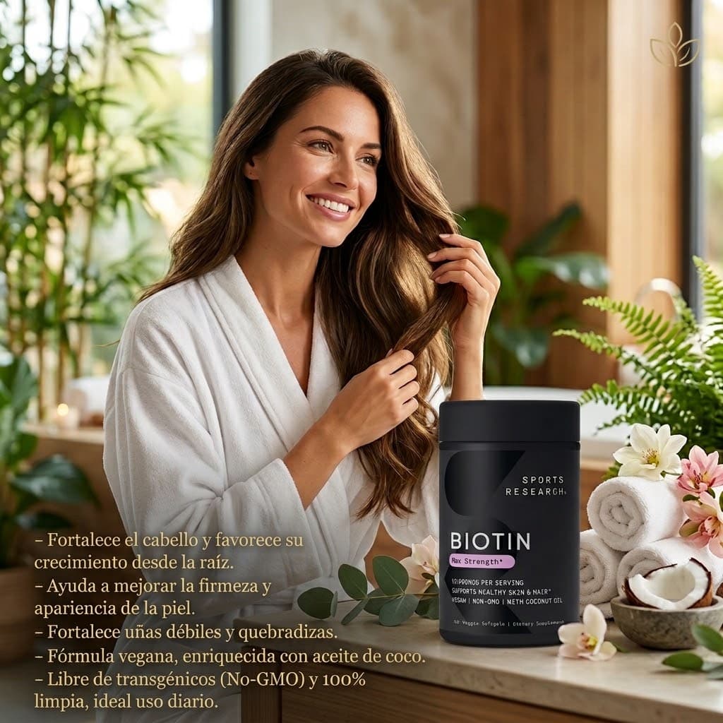 SUPLEMENTO DE BIOTINA SPORTS RESEARCH