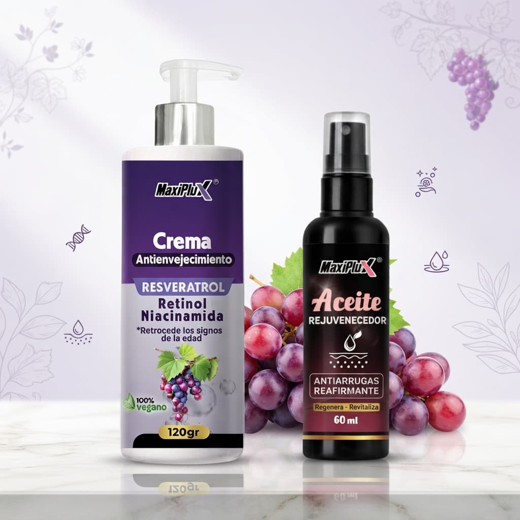 ✨ CREMA DE RESVERATROL + 🎁 OBSEQUIO ✨