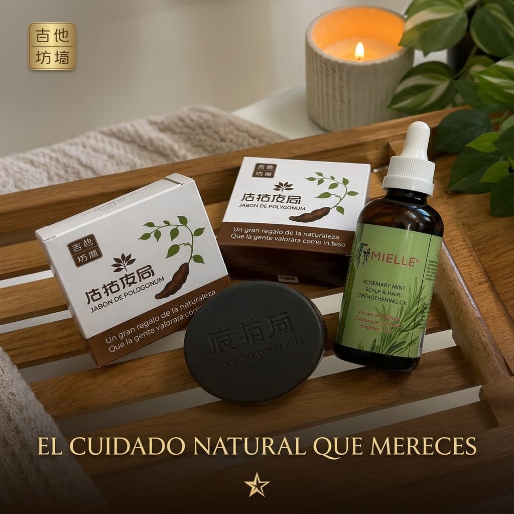 SHAMPOO EN BARRA X2 + 1 ACEITE MIELLE
